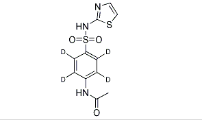 N-Acetylsulfathiazole-d4 (Major)